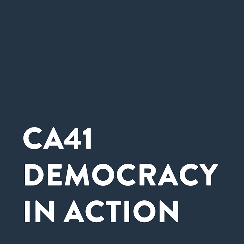 Organization Logo for CA41 Democracy in Action (PAC)